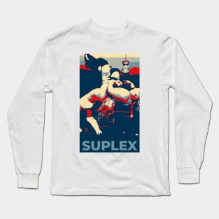 SUPLEX (Pro Wrestling) Long Sleeve T-Shirt